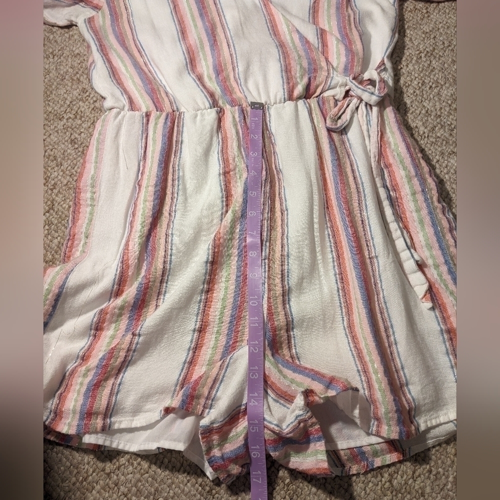 HARPER heritage, Size L, romper with metallic thread detail. - Picture 6 of 8
